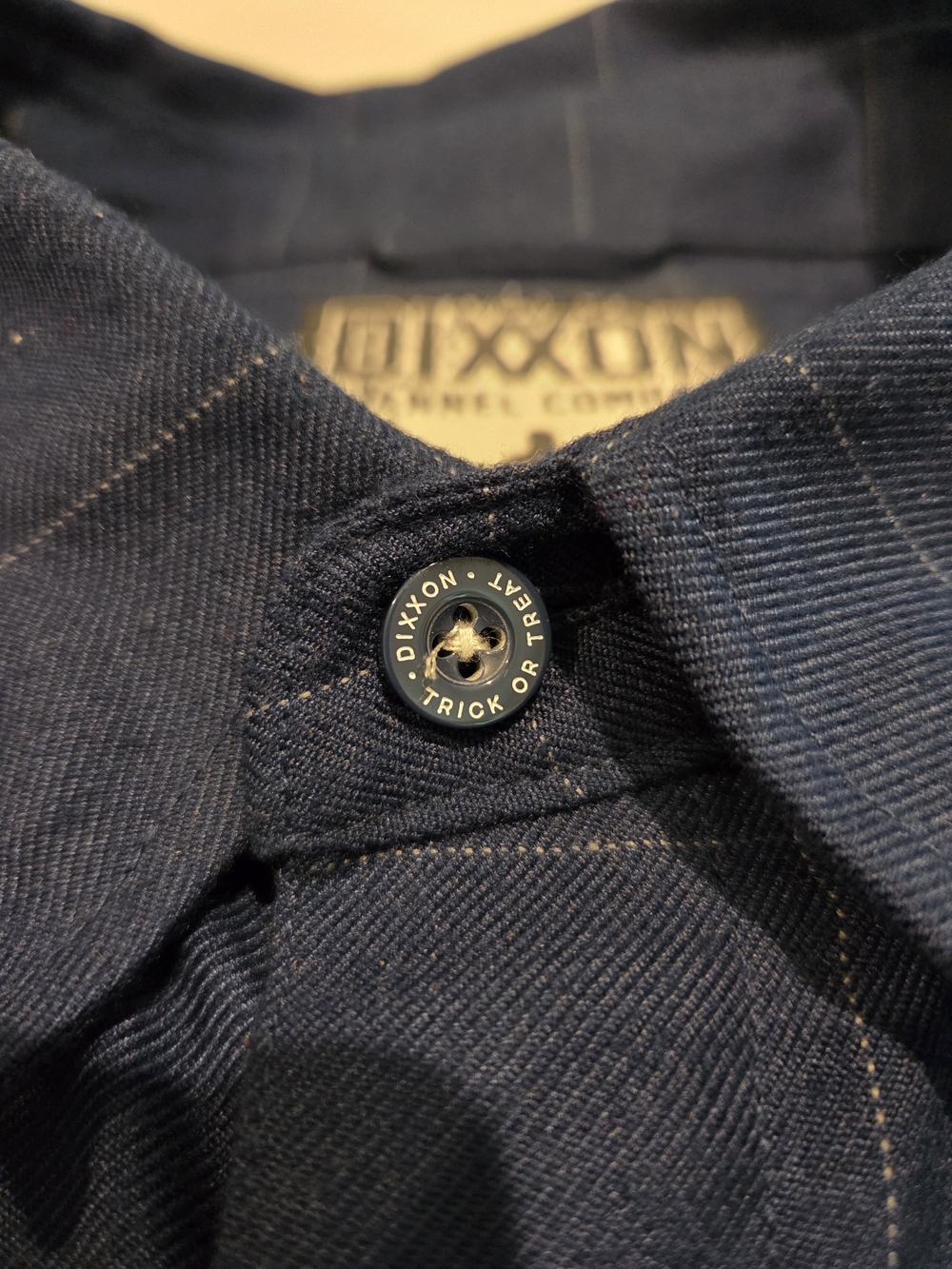 DIXXON Blue Plaid Casual Button-Down Shirt "The Myers" - Picture 4 of 5